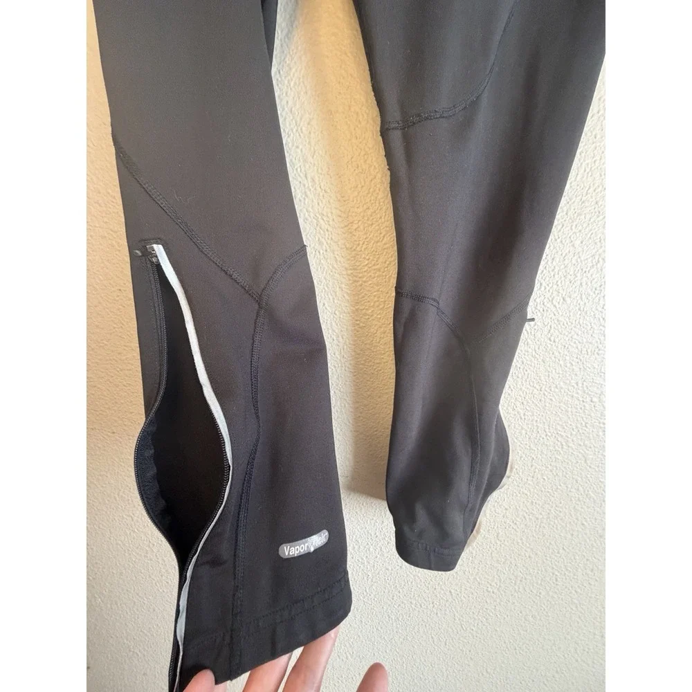 The North Face Flight Series VaporWick Running Pants Black Reflective Zip Men XL
